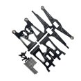 thumbnail image 1 of Brazo trasero delantero de aluminio Ounissouiy para 1/14 MJX Hyper Go 14210 14209 Negro, 1 of 6