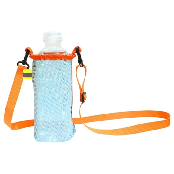 SDFGTstore Kids Friendly Water Bottle Holder Ergonomic Adjustable Strap Outdoor Nylon Cup Drinkware Sleeve For Daily Use