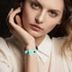 thumbnail image 5 of Pulsera Cuentas Luminosas Pulsera de Piedra Volcánica Piedra Natural Europea y Estilo Pulsera para Hombre, 5 of 5