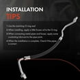 thumbnail image 6 of A-Premium A/C Discharge Hose Compatible with Honda Accord 2008-2012 Crosstour 2012-2015 L4 2.4L High Pressure Compressor to Condenser, 6 of 8