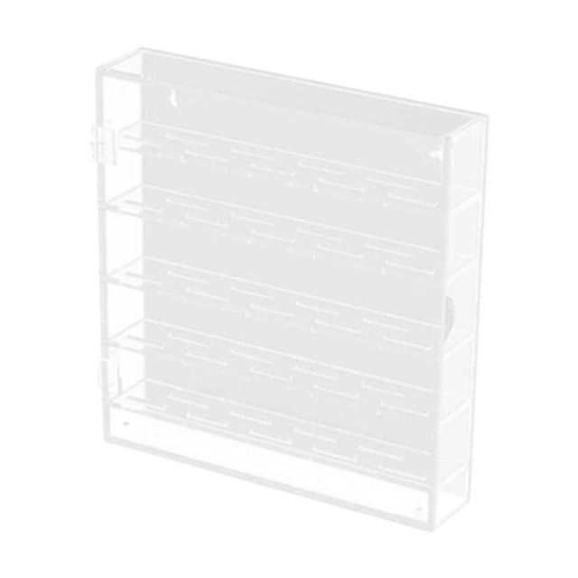 Vitrina de pared para exhibición de especies, caja de almacenamiento transparente para especies, soporte de acrílico para exhibiciones, objetos de