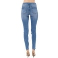 thumbnail image 4 of MixMatchy Women's Classic Elastic Band Comfy Fit Skinny Jean, 4 of 5