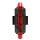 thumbnail image 3 of Luz trasera para bicicleta recargable por USB, LED con modos, luces traseras para bicicleta de montaña rojo, 3 of 7