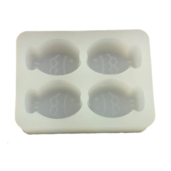 Baking Molds Fondant Molds Silicone Candy Molds Fish Shape Baking Supplies