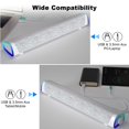 thumbnail image 4 of Altavoces para ordenador SOULION R30 USB 3.5 mm AUX White, 4 of 9