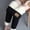 Black, variant on AOOCHASLIY Valentine's Day Women Pants Fashion Casual Women Span Ladies Leggings High Waist Keep Warm Long Pants