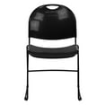 thumbnail image 3 of Flash Furniture Hercules Series Black Ultra Compact Stack Chair, 3 of 9