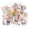 thumbnail image 3 of Paquete de Pegatinas Vintage para áLbum de Recortes de 260 Uds., Kit de Pegatinas de Suministros para Diario Retro DIY, Accesorios de Papel para áLbum de Recortes de Flores, 3 of 10