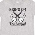 thumbnail image 4 of Inktastic Banjo Music Bluegrass Boys or Girls Baby T-Shirt, 4 of 5