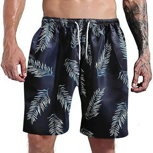 Aayomet Mens Shorts Mens Slim Fit Quick Dry Swim Shorts Swim Trunks