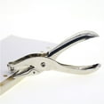 thumbnail image 4 of HaoXun Manual Handheld Paper Punch - Heavy Duty Metal Hole Puncher with 5-Sheet Capacity, Compact Portable Design for Office, School, Home Use | Less Mess, Durable Stationery Tool, 4 of 9