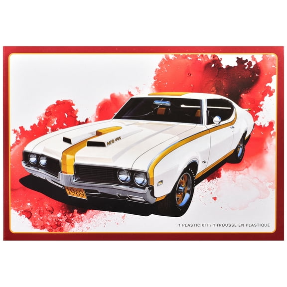 Skill 2 Model Kit 1969 Hurst Oldsmobile Cutlass 1/25 Plastic Model by AMT