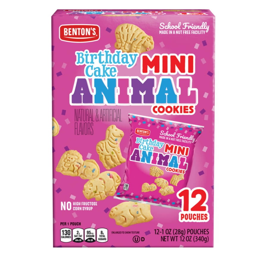 Birthday Cake Cookies, 12 count- Pack of 2