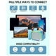 thumbnail image 3 of for Kids & Adults, Portable Bluetooth Speaker with 2 Wireless Microphones for TV, Home Party Birthday-B, 3 of 5