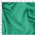 thumbnail image 4 of Soimoi Tissu en Velours Vert Imprimé Floral au Mètre 58 Pouces de Large, 4 of 5