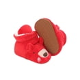 thumbnail image 1 of xiaxaixu Newborn Cartoon Plush Cotton Shoes Soft Sole Warm Winter Slippers, 1 of 9