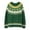 ZA Green, variant on Lightweight Sweaters For Women Retro Style Long Sleeve Christmas Snowflakes Jacquard Print Pullover Sweater Cute Sweaters Knit Sweater