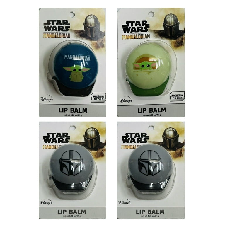 Disney Star Wars The Mandalorian Lip Balm- The Child Baby Yoda - Strawberry  Flavor