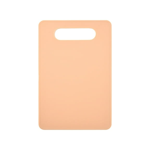 TZYUDK Beige Plastic Cutting Board Double Sided Chopping Board for Kitchen Fruit Vegetable Non Slip Dishwasher Safe Lightweight Cutting Mat