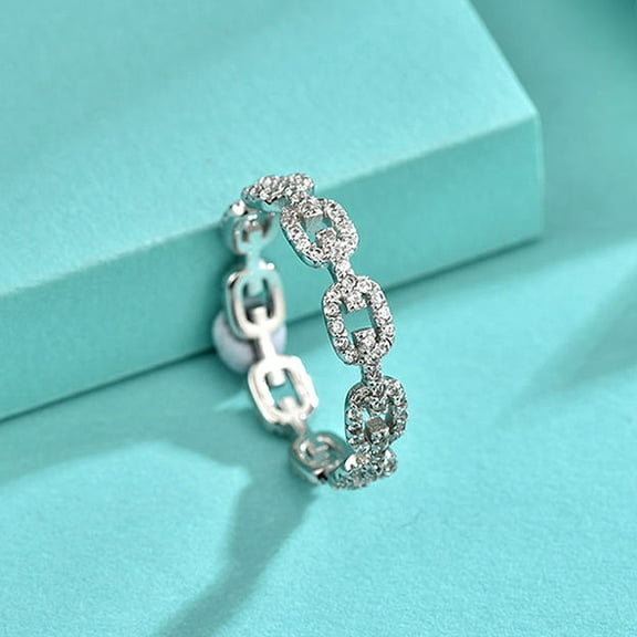 Whudwhu 925 Sterling Silver Opal Ring with Marquise Style Diamond Ring