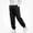 Black, variant on DJDLJWCJ Boys Jogger Cargo Pants Elastic Waist Lightweight Hiking Pants with Pocket Outdoor Long Trousers White Size 5T