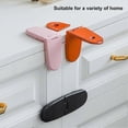 thumbnail image 3 of Baby Cabinet Lock Multifunctional Self-adhesive Invisible Buckle Easy To Use Anti-drop Anti-pinch Hand Abs Kids Room Drawer Prevent Mis-opening Lock H, 3 of 5