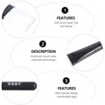 thumbnail image 3 of EeaseCA 5Pcs Soft-bristle Facial Mask Face Beauty Tools DIY Mask Black, 3 of 7