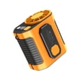 thumbnail image 4 of Ventilador de cintura Strade Fareast Limited ventilador portátil pequeño ventilador de cinturón ajustable recargable ventilador Personal para interiores oficinas trabajo Naranja, 4 of 8