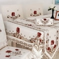 thumbnail image 4 of Camino de mesa Naiovety Decoración del hogar rojo 40*90cm, 4 of 6