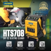 AUTOOL HTS708 Dry Ice Blasting Machine for Automotive Engine Intake Exhaust, 550W No-Disassembly Carbon Deposit Cleaner for Industrial Commercial Use