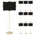 thumbnail image 1 of 10Pcs Mini Chalkboard Signs with Stand Small Blackboards Reserved Signs Message Boards, 1 of 4