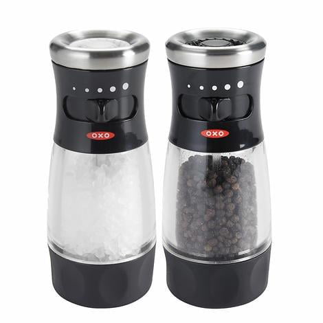 OXO SoftGrips Salt and Pepper Grinder Adjustable Coarse Set Brand
