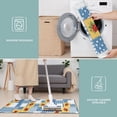 thumbnail image 6 of Pioneer Flower Floral Print Pattern Kitchen Rugs Sets Of 3,Kitchen Runner Rugs Non Skid Washable,Decorative Kitchen Floor Mats for Kitchen,Sink,Laundry,17X30 Inch + 17X47 Inch + 17X59 Inch, 6 of 6