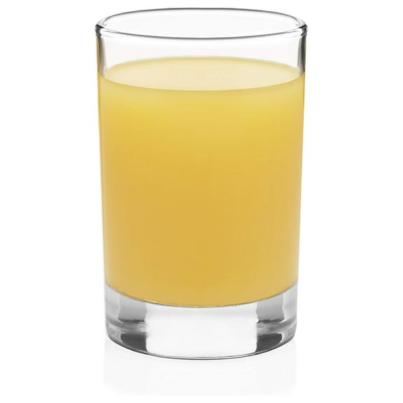 Heavy Base Juice Glass (Set of 4), 5.5 oz, Clear