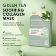 thumbnail image 2 of Mascarilla facial Ashlyn Green Tea con colágeno calmante con ácido hialurónico, 2 of 7