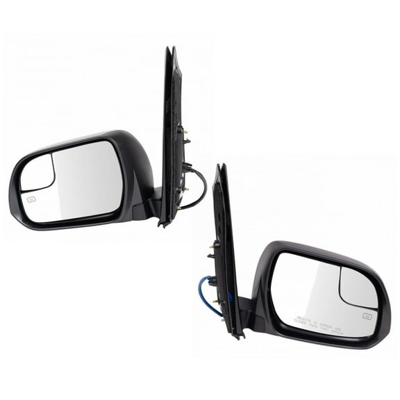 TRQ Mirror Power Heated Spotter Glass Smooth - Paint to Match for Toyota Sienna MRA04690