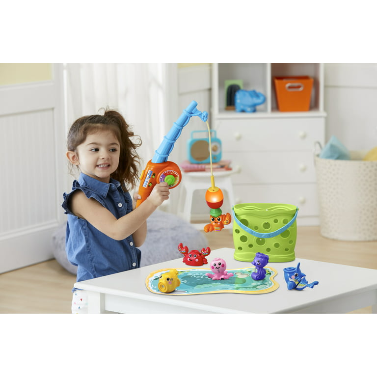 VTech® Jiggle & Giggle Fishing Set™ Learning Toy with 7 Sea Creatures