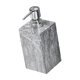 thumbnail image 5 of Dispensador de jabón líquido de manos con textura de mármol, recargable y a prueba de fugas. gris, 5 of 9
