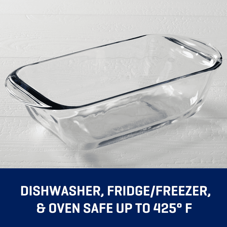 Anchor Hocking Glass Loaf Pan 1.5 Quart, 6-Pack photo 5