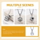 thumbnail image 4 of ColoMX Collar de dados Collar personalizado Mujeres Cadena de cuello Joyería de cuello, 4 of 8