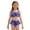 Blue, variant on Glisme Bathing Suits For Girls 2 Piece Swimsuit Two Piece Swimwear Ruffle Trim Bikini Tankini For Kids Teen Students For Swimming And Beach Play Size 9-10 Years