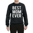 thumbnail image 2 of Wild Bobby, Best Mom Ever Mothers Day Gift, Mother's Day, Unisex Crewneck Graphic Sweatshirt, Black, Small, 2 of 3