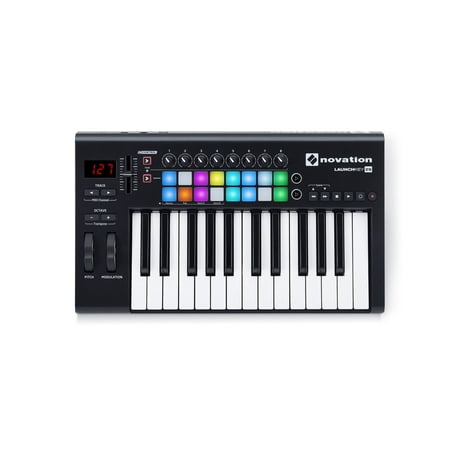 Novation LAUNCHKEY-25-MK2 25-Key USB MIDI Ableton Live Lite Keyboard