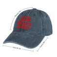 thumbnail image 2 of It's Weird Being The Same Old People Navy Hat Adjustable Funny Fashion Unisex Baseball Cap for Men Women, 2 of 7