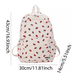 thumbnail image 2 of Mochila De Pana Y Fresa, Bonita Mochila Lab.G Beige Fresas, 2 of 4