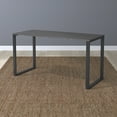 thumbnail image 3 of HON Basyx 55” Commercial-Grade Executive Desk, in Charcoal/Gray (BSX55MOLCG), 3 of 18