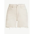 thumbnail image 6 of Free Assembly Women's Cut Off Denim Shorts, 5.5” Inseam, 6 of 7