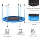 thumbnail image 3 of Trampolín Infantil 55 con red de seguridad acero 6 patas Modelo Azul, 3 of 4
