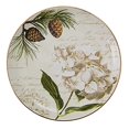 thumbnail image 2 of Park Designs Wintertime Salad Plate Set - White, 2 of 4