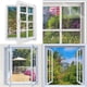 thumbnail image 3 of Barrera de ventana a medida, diseño extraíble y lavable para un fácil mantenimiento, la mosquitera autoadhesiva ofrece un sellado seguro, el marco blanco garantiza la transmisión de la luz, ajuste, 3 of 5
